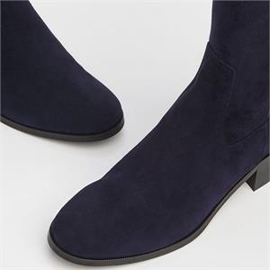 L.K. Bennett Bella Suede And Elastic Knee Boots